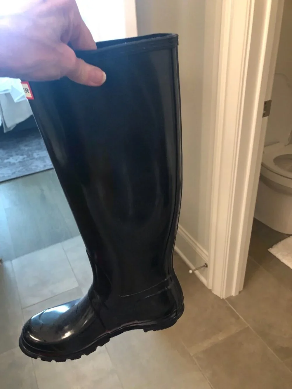 Hunter Tall Gloss Boots - Picture 7 of 9